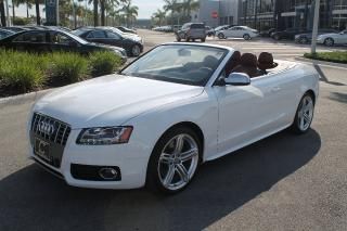 2012 audi s5   quattro s tronic cabriolet one owner