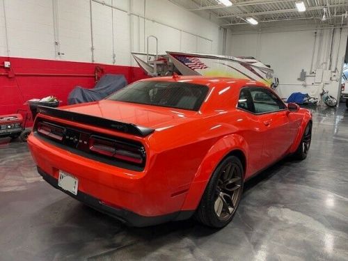 2021 dodge challenger hellcat srt redeye widebody go mango orange original owner