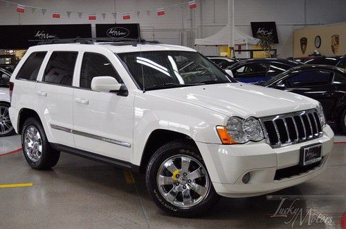 2008 jeep grand cherokee limited hemi 4x4, navi, rear dvd, backup cam, tow pkg