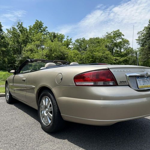 2004 chrysler sebring limited low 68k miles 2 owner clean carfax