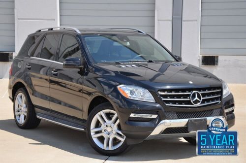 2014 mercedes-benz m-class ml350 nav bk/cam htd sts s/roof 71k miles clean