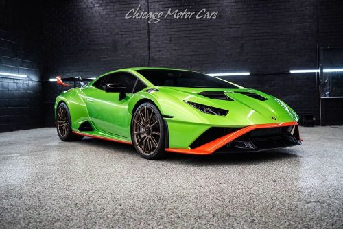 2023 lamborghini huracan sto huge $23k magnesio wheels rare verde selvans g