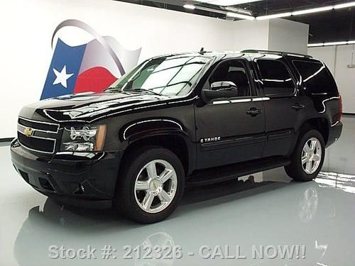 2007 chevy tahoe 3lt sunroof nav dvd rear cam 20's 53k texas direct auto