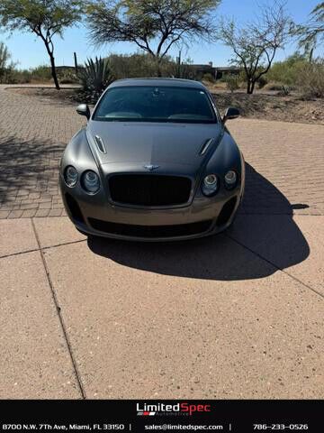 2010 bentley continental supersports coupe 2d