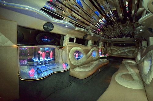 2007 hummer h2 stretch limousine