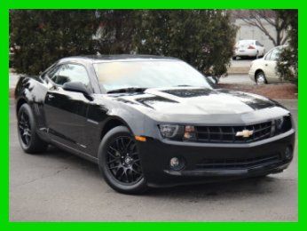 2011 chevy camaro ls coupe 6 speed manual transmission black camaro