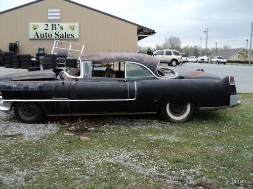 1955 cadillac coupe deville, 2 door