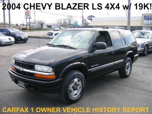 2004 chevy blazer 4wd 4 dr auto cruise a/c alloy clean history report 2003 2005