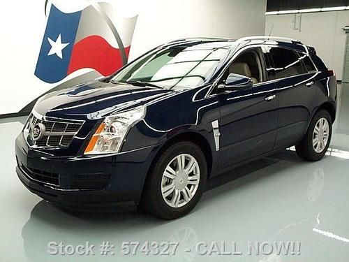 2010 cadillac srx lux pano sunroof nav rear cam 25k mi texas direct auto