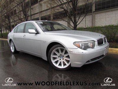 2003 bmw 745li; affordable luxury! low reserve!