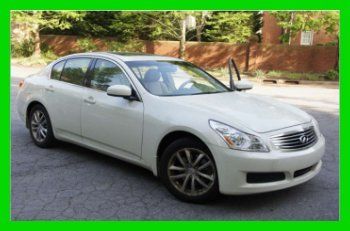 2008 infiniti g35 sedan premium low miles sunroof leather