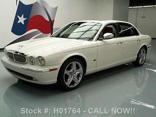 2006 jaguar xj vanden plas sunroof nav dual dvd 43k mi texas direct auto