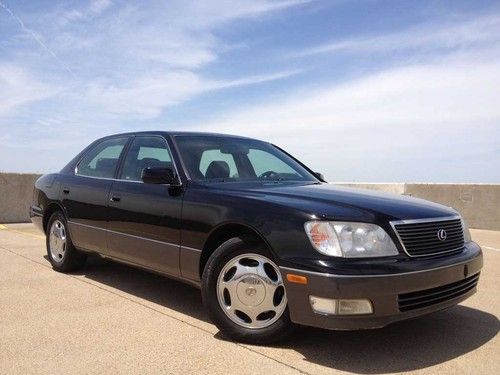 L@@k no reserve 1999 lexus ls400 luxury sedan 4.0l nice driver ride in style