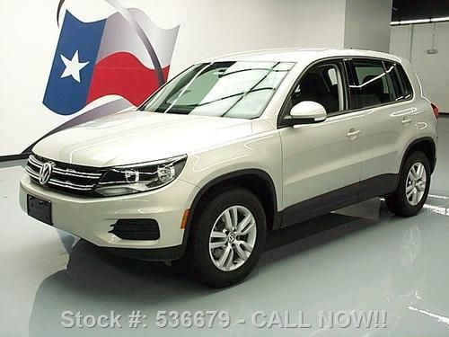 2013 volkswagen tiguan awd s 4motion turbo alloys 13k! texas direct auto