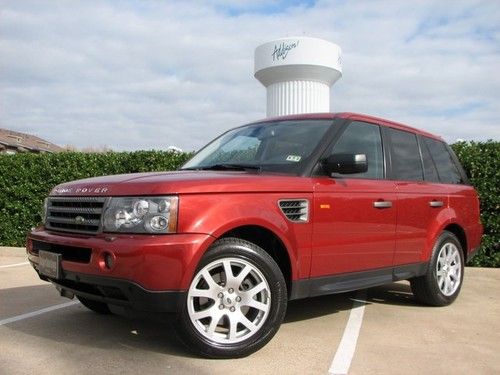 08 land rover range rover sport awd navigation heated seats sunroof