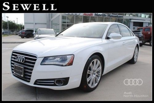 2011 audi a8l certified pre-owned driver assist pack one owner! 20 wheels