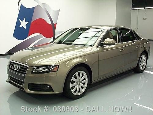 2009 audi a4 2.0t premium plus quattro awd sunroof 67k texas direct auto