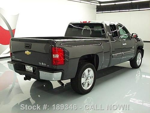 2010 chevy silverado texas ext cab lt leather 20's 62k texas direct auto