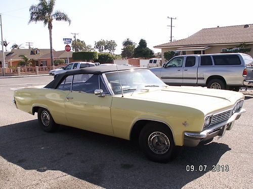 1966 chevrolet impala convertible