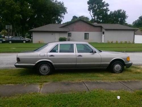 86 mercedes benz 300sdl turbo diesel no reserve!