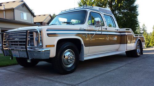 1986 chevrolet cabriolet bonus cab dually 85k orig miles no reserve rare