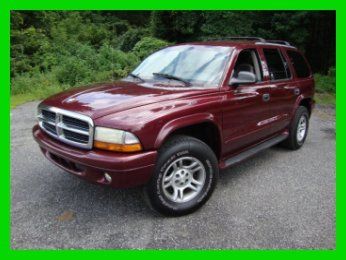 2003 durango slt 4.7l v8 entertainment third row no reserve