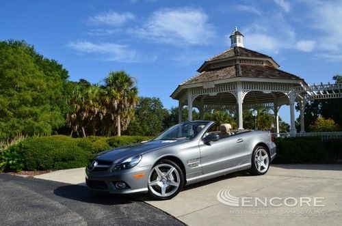 2011 mercedes benz sl550 roadster**$114k window sticker**navi**pano roof**prem 1