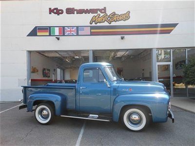 1955 ford f-100 pick up three on the tree 312 thunderbird eng