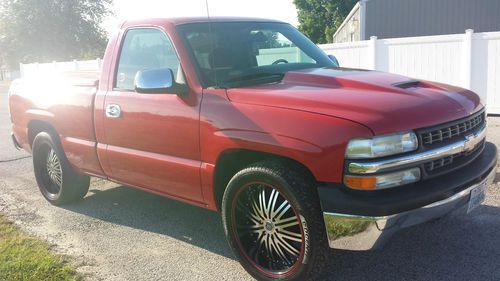 2002 chevy silverado short bed ls v8 no reserve clean truck