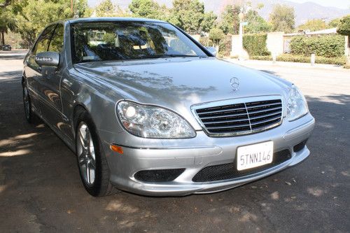 2006 mercedes-benz s500 sedan 5.0l, 1-owner, calif. car, clean autock. 46k miles