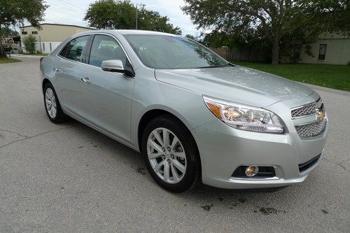 2013 chevy malibu ltz 2.5l abs cruise leather heated seats just 3k mi bluetooth