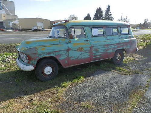 Sell used Chevy, Suburban, Patina, 1956 in Spokane, Washington, United ...