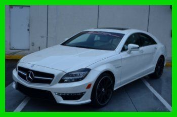 2014 cls63 amg deep white leather package