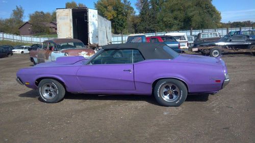 1970 mercury cougar xr7 convertible 351 cleveland