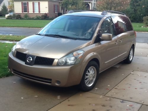 2004 nissan quest sl mini passenger van 4-door 3.5l