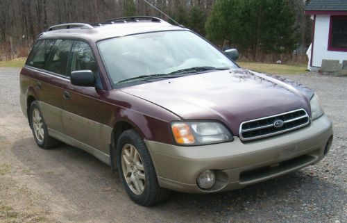 2000 subaru outback limited estate wagon 4-door 2.5l runs great