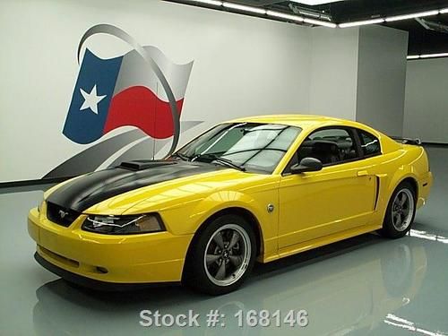 Sell used 2004 FORD MUSTANG MACH 1 5SPEED LEATHER SHAKER HOOD 70K TEXAS ...