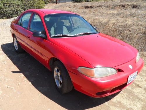 1998 mercury tracer gs sedan 4-door 2.0l