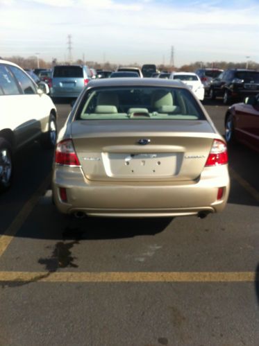 2008 subaru legacy 2.5i sedan 4-door 2.5l