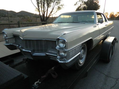 65 cadillac coupe de ville, ac, ps, pb classic hot rod custom street rod