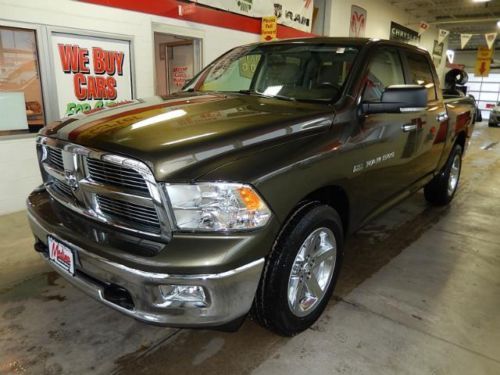 4x4 crew cab 5.7l hemi slt big horn tow package remote start 20&#034; chrome wheels