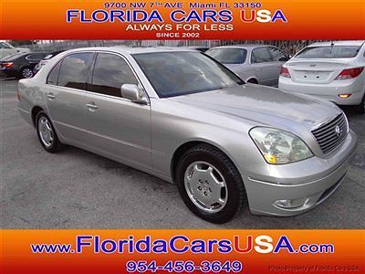 Lexus ls430 2-owners great condition carfax certified runs perfect no issues