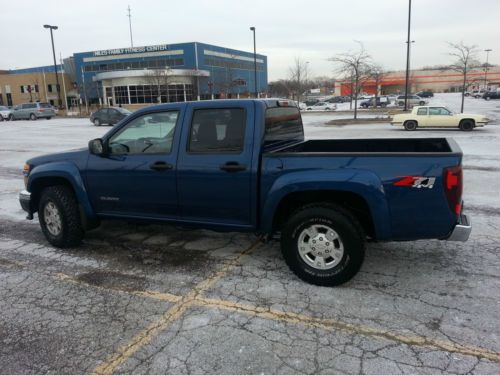 2005 chevrolet colorado z71 4wd ls crew cab pickup 4-door 3.5l