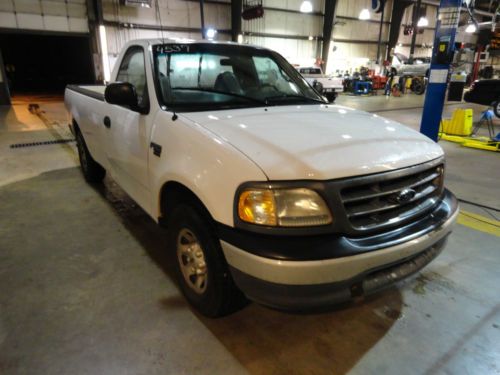 2000 white ford f-150 cng compressed natural gas pickup truck one owner