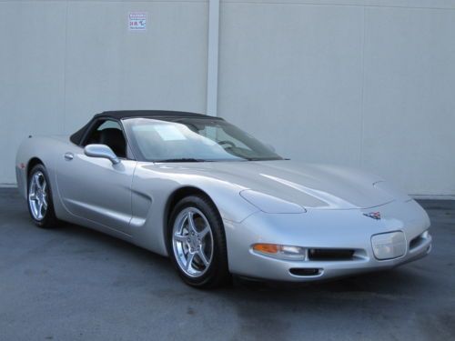 Chevrolet corvette 2004 conv 5.7 v8 6-speed trans hud selective ride control a+