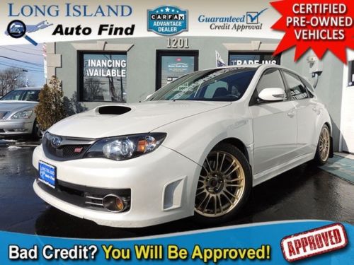 10 sti manual transmission white cruise awd cd bbs traction invidia turbo clean!