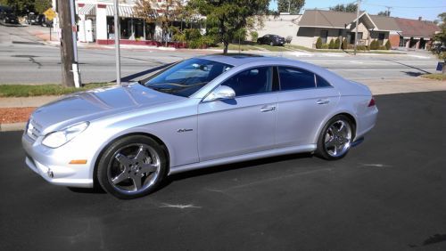 2007 mercedes cls63~amg~86,867 miles~silver~auto~clean