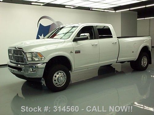 2012 dodge ram 3500 laramie crew 4x4 diesel drw nav 13k texas direct auto