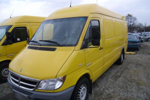 2003 dodge sprinter 2500&#039; w/b 158 ex dhl nice van runs great!