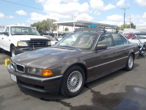 1995 bmw 740i, no reserve